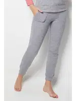 Gri Cepli Kadın Pijama Altı Doremi 002-000765 Gri farklı açı