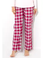 Ekose Kadın Tek Pijama Altı Doremi 002-000857 Ekose