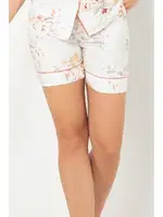 Çiçekli Şort Pijama Altı Doremi 002-001051 Desenli detay görünüm