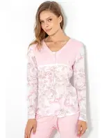 Bayan Pijama Üstü  Doremi 002-001014 Pembe görsel 4