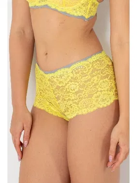 DOREMI Çiçekli Dantelli Rahat Kadın Hipster Külot DoReMi 002-000607 - Alternatif Görünüm