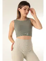 DoReMi Dikişsiz Kısa Spor Üst 002-000110 görsel 5