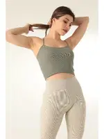 DoReMi Dikişsiz Örme Çapraz Askılı Yarım Atlet  002-000809 görsel 8