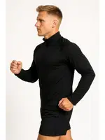 Fermuarlı Uzun Kollu Erkek Sweatshirt DoReMi 002-T28221 Siyah detay görünüm