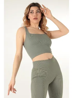 DOREMI Fitilli İnce Sırt Askılı Desteksiz Spor Büstiyer DoReMi 002-000183 - Alternatif Görünüm