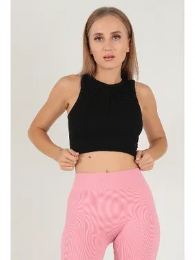 DOREMI Ripli Kalın Askılı Kadın Spor Büstiyer DoReMi 002-P15388