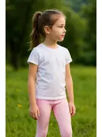 Seamless Pembe Kız Çocuk Tayt DoReMi 002-001148 Pembe farklı açı