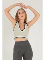 DoReMi Seamless Crop Renk Bloklu Spor Bluz 002-T15398 görsel 8