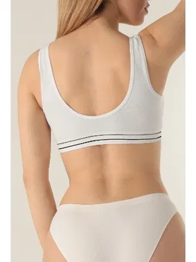 DOREMI Seamless Kalın Askılı Büstiyer Crop Top DoReMi 002-450000 - Alternatif Görünüm