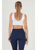 Kaplı Seamless Spor Büstiyer DoReMi 002-T15450 Beyaz görsel 4