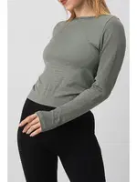 Move Seamless Spor Tişört DoReMi 002-000173 Haki görsel 4