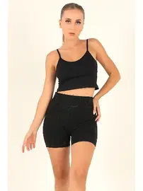 DOREMI Seamless Normal Bel Kısa Kadın Tayt DoReMi 002-T16368