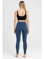 Yüksek Bel Toparlayıcı Spor Tayt DoReMi 002-000012 Lacivert detay görünüm