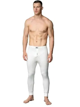 Gümüş Düğmeli İnterlok Erkek Krem Pijama Alt Gümüş 4017