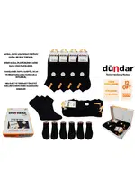 Modal Dikişsiz Yıkamalı Kokulu Erkek Summer Patik 12'li Dündar 6838 Asorti