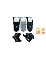 Dikişsiz Yıkamalı Kokulu Erkek Likralı Penye Yarım Konç Patik 12'li Dündar 6890 Asorti