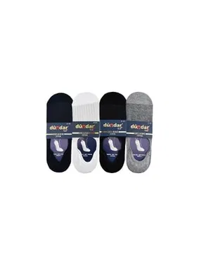 Dündar Çorap Dikişsiz Yıkamalı Kokulu Erkek Desenli Koton Babet 12'li Dündar 6906 - Alternatif Görünüm