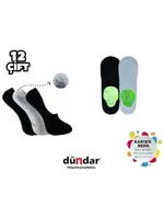 Kokulu Dikişsiz Yıkamalı Erkek Likralı Bambu Babet 12'li Dündar 5541