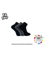 Havlu Dikişsiz Yıkamalı Kokulu Erkek Taban Altı Patik 12'li Dündar 7651 farklı açı