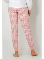 Ekose Pembe Bayan Pijama Altı Doremi 002-001085 farklı açı