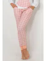 Ekose Pembe Bayan Pijama Altı Doremi 002-001085 görsel 6