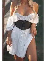 Korse Harness Deri Aksesuar missisX 3492 Siyah görsel 4