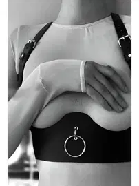 missisX Elbise Gömlek Üstü Giyilebilen Deri Aksesuar missisX 3494