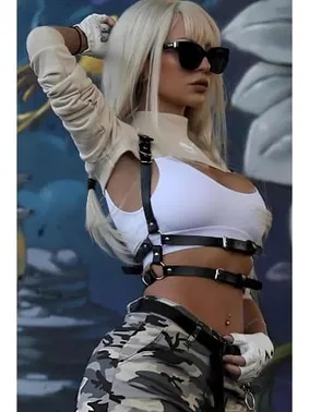 missisX Elbise Ve Gömlek Üstü Giyilebilen Deri Aksesuar missisX 964