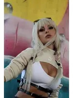 Elbise Ve Gömlek Üstü Giyilebilen Deri Aksesuar missisX 964 Siyah farklı açı