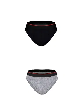 Darkzone 2Li Lastikli Siyah Erkek Slip Darkzone 0002