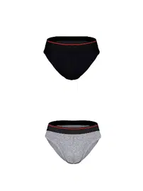 Darkzone 2Li Lastikli Siyah Erkek Slip Darkzone 0002