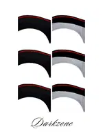 6'Lı Lastikli Siyah Erkek Slip Darkzone 6002 Görsel farklı açı