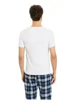 Erkek Beyaz Penye Bisiklet Yaka 6lı Paket Fanila Atlet Güryıldız 24006 - 6 ADET Beyaz farklı açı