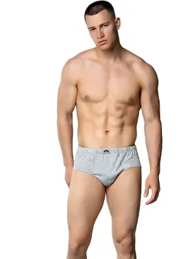 Gümüş 6Lı Penye Erkek Slip Külot Gümüş 3006 - 6 Adet - Alternatif Görünüm