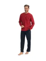 Erkek Çeyizlik 5li Sabahlıklı Pijama Takım Lacivert U.s Polo Assn. 12040 Lacivert detay görünüm