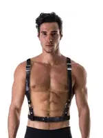 Erkek Deri Askı Harness missisX 88065 Siyah