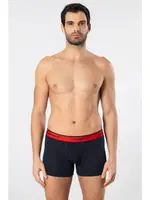 Likralı 3lü Desenli Pamuklu Erkek Boxer Cacharel 1339 Lacivert 2 görsel 4