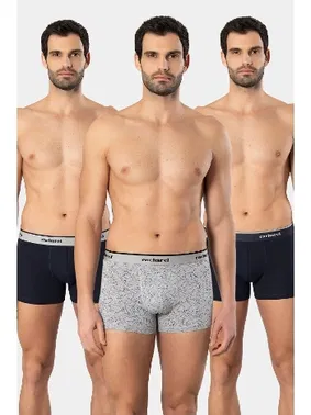 Cacharel Likralı 3lü Desenli Erkek Boxer Cacharel 1339