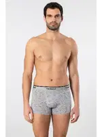 Likralı 3lü Desenli Erkek Boxer Cacharel 1339 Lacivert 3 detay görünüm