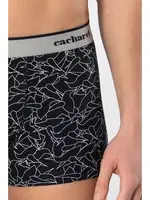 Geniş Lastikli Desenli Likralı 3lü Boxer Cacharel 1339 görsel 4