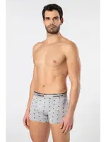 3lü Likralı Desenli Erkek Boxer Cacharel 1339 Lacivert 8 detay görünüm