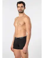 3lü Geniş Bel Lastikli Desenli Likralı Erkek Boxer Cacharel 1339 Siyah 2 görsel 4