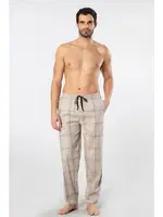 Bağcıklı Bej Erkek Dokuma Pijama Tek Alt Cacharel 2240 Bej 3