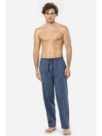 Cacharel Kare Desen Tek Alt Erkek Dokuma Pijama Cacharel 2240