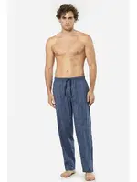 Kare Desen Tek Alt Erkek Dokuma Pijama Cacharel 2240 İndigo 4