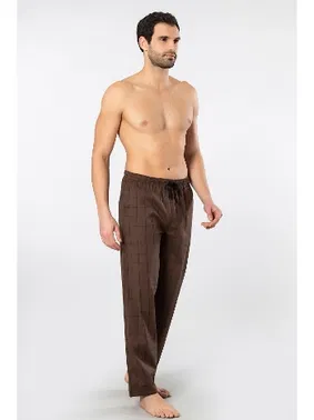 Cacharel Tek Alt Kahverengi Erkek Dokuma Pijama Cacharel 2240 - Alternatif Görünüm
