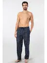 Lastikli Lacivert Erkek Dokuma Pijama Tek Alt Cacharel 2240