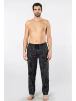 Siyah Erkek Dokuma Pijama Tek Alt Cacharel 2240 Siyah 2