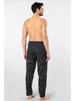 Siyah Erkek Dokuma Pijama Tek Alt Cacharel 2240 Siyah 2 görsel 4