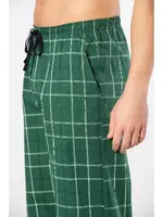 Dokuma Yeşil Cepli Erkek Pijama Tek Alt Cacharel 2240 Yeşil 1 detay görünüm